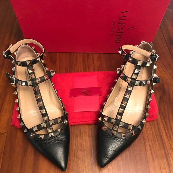 valentino rockstud t strap